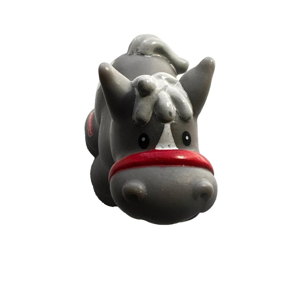 Fisher-Price Little People Gray Horse Figure - Barn Farm Animal Toy